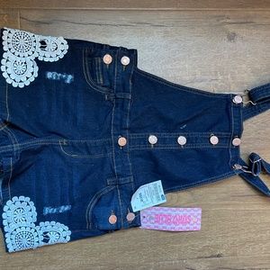 Brand new with tags girls Soho Blue overalls